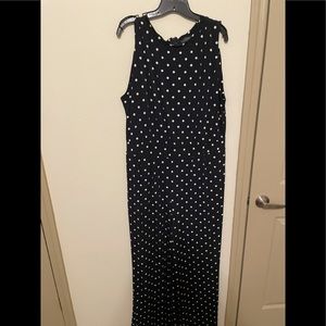 The Limited polka dot romper